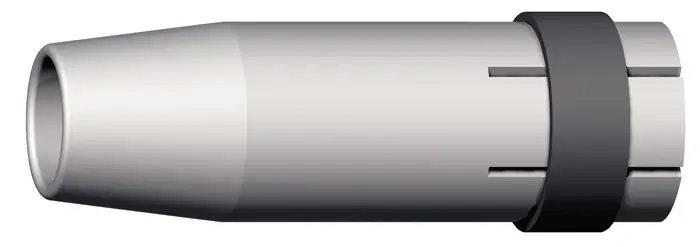 Finale Aktion Gasdüse kon.12,5mm 63,5mm A.BINZEL VE: 10 Stück