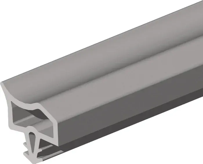 Meistverkauft Türanschlagdg.L.5m z.Einfräsen PVC blk beige ELLEN