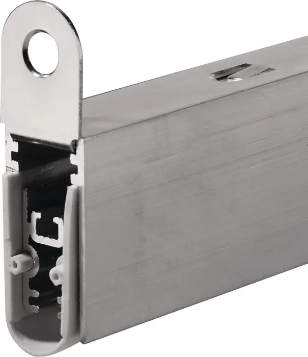 Aktuell Türdichtung EllenMatic Soundproof 1 stg.L.958mm B.15mm Alu.blk silber ELLEN