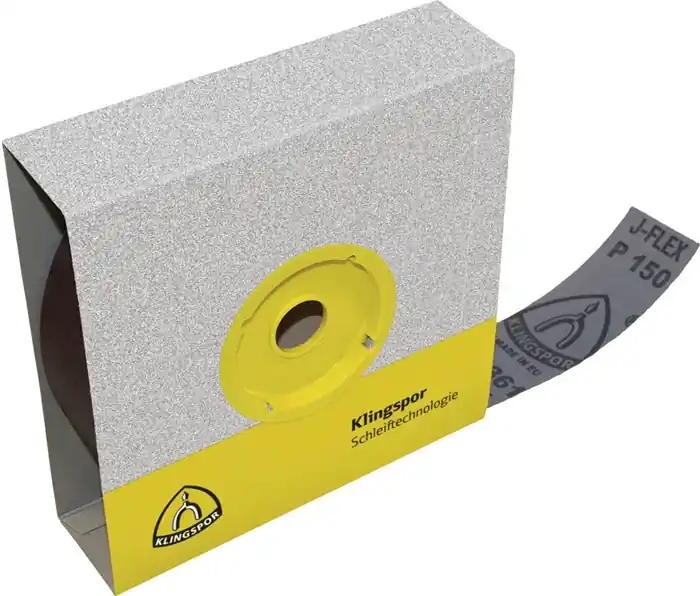 Schleifgeweberolle KL 361JF 25mm K.150 f.Metall Korund KLINGSPOR Sonderangebot