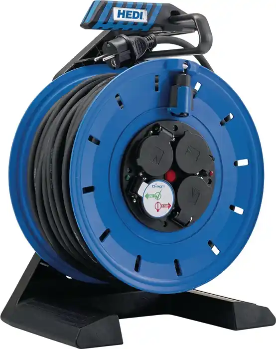 Letzte Chance Kabeltrommel Gen 7 Champion 25m H07RN-F 3x2,5mm² 290mm 4 Schutzkon.steckd.