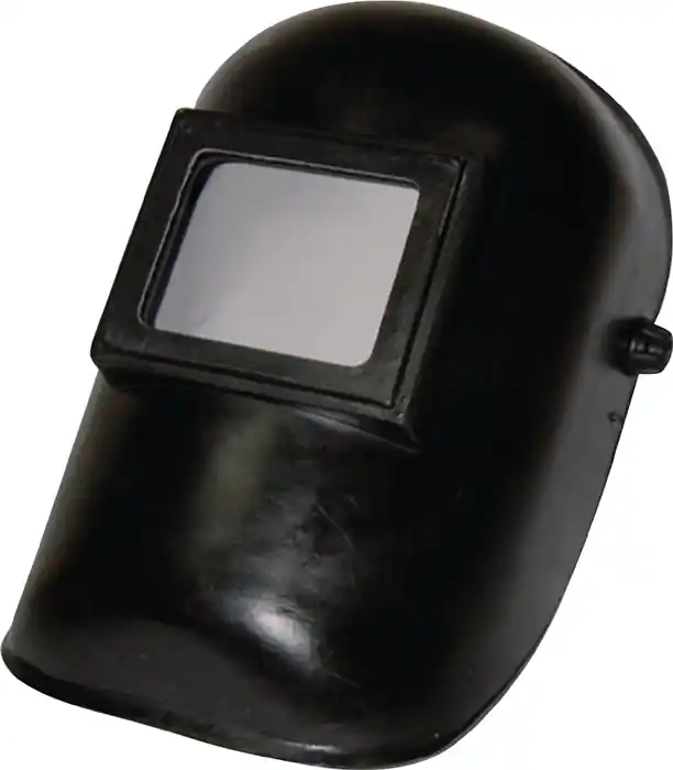 Schweißerkopfschutzhaube m.DIN-9-Glas u.Vorsatzglas 90x110mm Ku.SCHMICO Neu