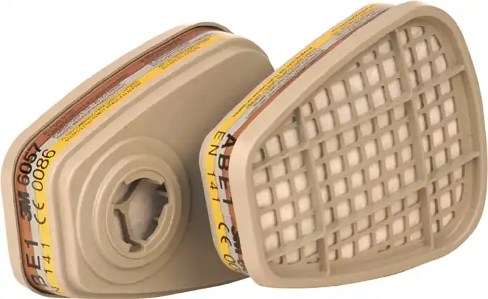 Jetzt Kaufen Kombinationsfilter 6057 A1 B1 E1 EN143:2000 f.Ser.6200+6800+7502 Ser.6000 3M VE: 8 Stück