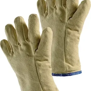 Hitzeschutzhandschuhe 5-Fingerhandschuh 10 gelb Aramidgewebe m.Baumwollschlinge Jetzt Kaufen