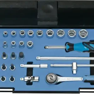 Direkt Vom Hersteller Steckschlüsselsatz 20 ITU-3 36-tlg.1/4 Zoll SW 4-14mm Z.72 6KT GEDORE