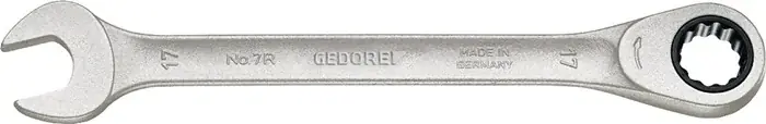 Beliebt Maulringratschenschlüssel 7 R SW 8mm L.140mm ger.GEDORE