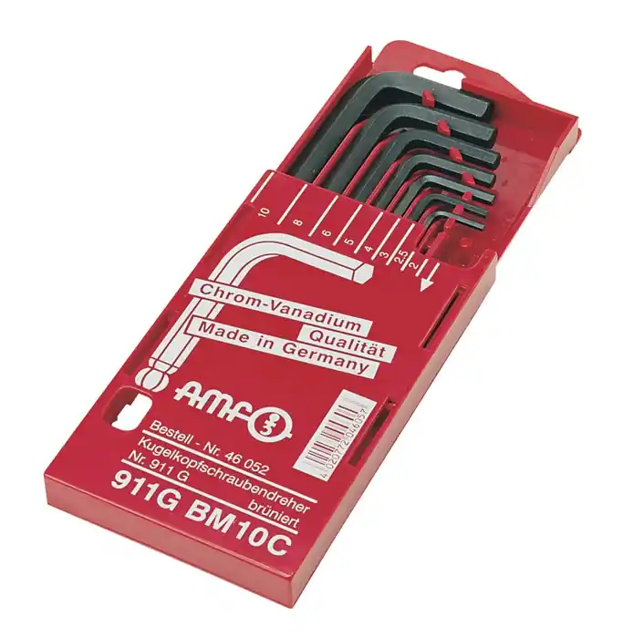 Schneller Versand Winkelschraubendrehersatz 911G-BM10 8-tlg.Schiebekassette SW 2-10mm