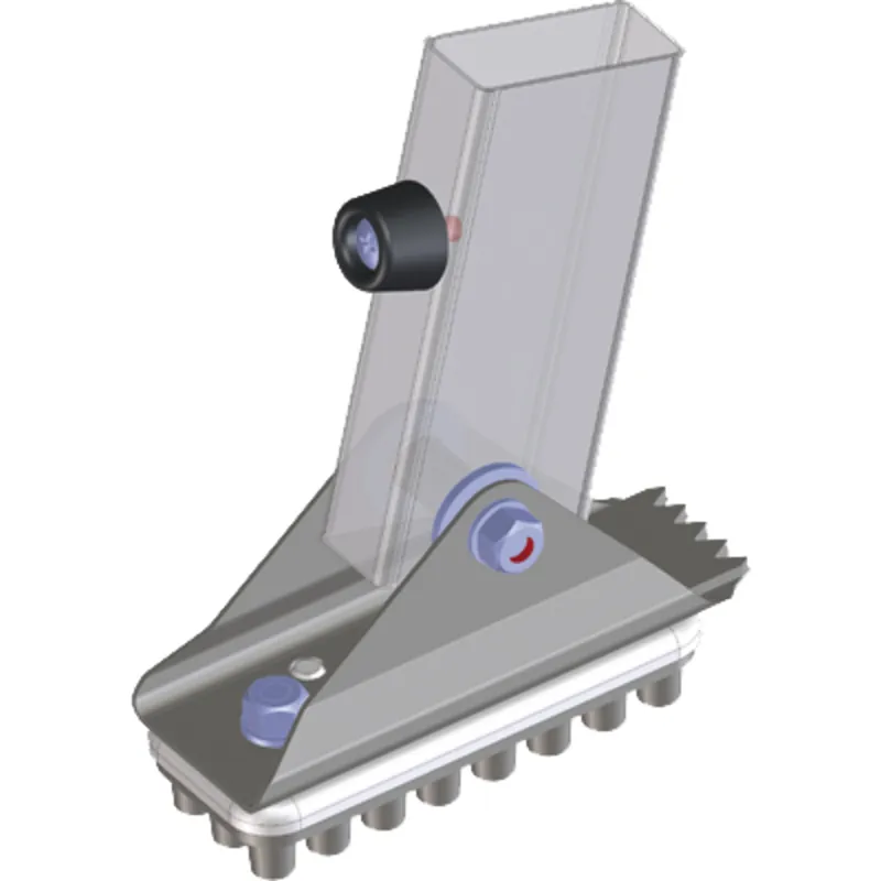 ZARGES Schwenkfuß mit Gummiauflage 125 x 50 mm Sofort Bestellen