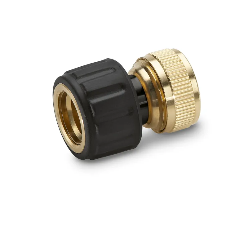 Versand Am Gleichen Tag Kärcher Messing Schlauchkupplung 1/2 und 5/8" mit Aqua Stop"