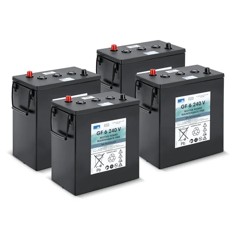 Markenprodukt Kärcher Batteriesatz Gel 4x 6V/240Ah
