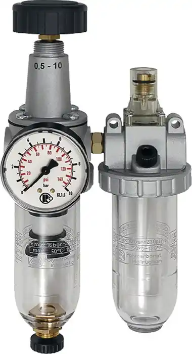 Neue Kollektion Wartungseinheit Stand.Gew.G 1/2 Zoll HA BG III 2-tlg.2100l/min B.175mm RIEGLER