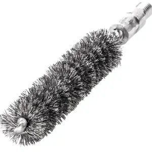 Saisonangebot Rohrbürste L.115mm D.12mm VA-Stahldraht gewellt Besatz-L.80mm LESSMANN