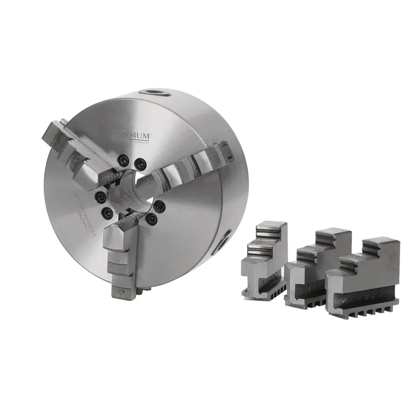Preisknaller Optimum OPTIMUM Dreibackendrehfutter zentrisch spannend - Ø 200 mm Camlock DIN ISO 702-2 Nr. 4 -