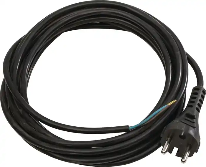 Anschlussleitung H05RN-F 2x1,0mm² 5m Schutzkon.st.schwarz WEINGÄRTNER Kracherpreis