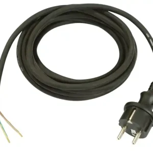 Anschlussleitung H07RN-F 3x1,5mm² 5m Schutzkon.st.schwarz WEINGÄRTNER Wochenendangebot