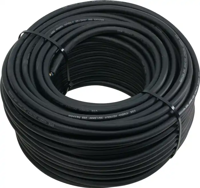 Gummileitung 230 V 3x1,5mm² 50m H07RN-F rot WEINGÄRTNER Mega-Angebot