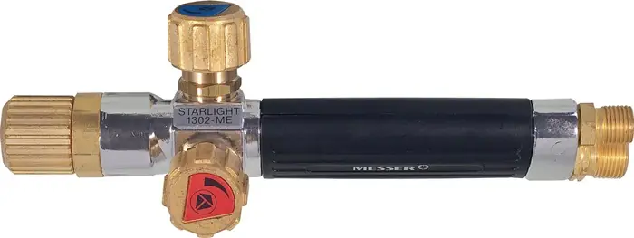 Knallerangebot Griffstück STARLET 1302 Ventilanordnung V-förmig M21 x1,5mm 15mm MESSER-CUTTING