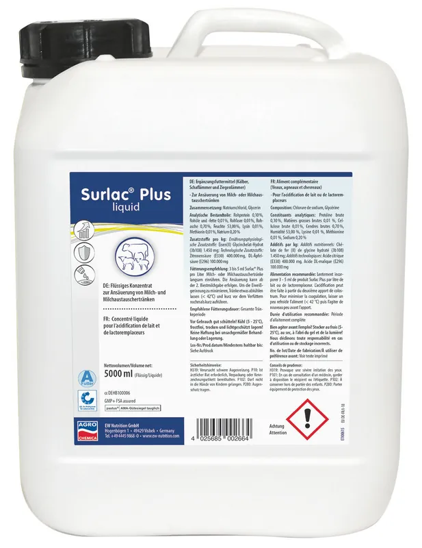 Agrochemica Surlac Plus Liquid 5ltr. Neuheit
