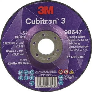 Top-Angebot Schruppscheibe Cubitron™ 3 D125xS7mmKörnung 36+ gekr.3M™ Cubitron™ 3 VE: 10 Stück