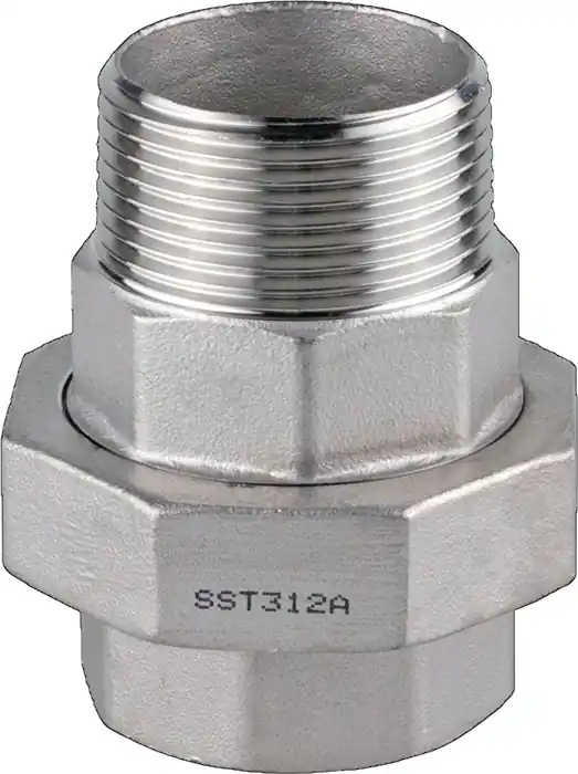 Verschraubung EN 10226-1 NPS 1 1/2 Zoll kon.dichtend 79mm 19mm 23mm SPRINGER VE: 5 Stück Super-Preis