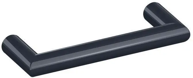 Zertifiziert Möbelgriff 562.13.96 PA 92 grau 96mm D.13mm HEWI