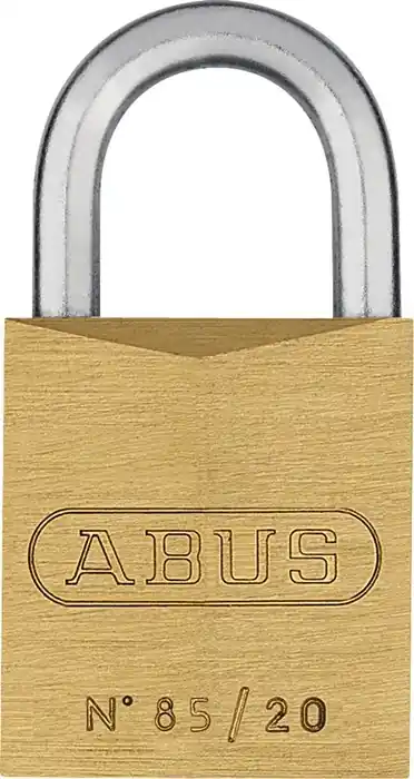 Neu Im Sortiment Zylindervorhangschloss 85/20 gl Schlosskörper-B.21mm MS gl.0393 ABUS