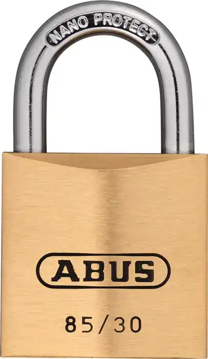 Sale Zylindervorhangschloss 85/30 Schlosskörper-B.30mm MS versch.-schl.ABUS