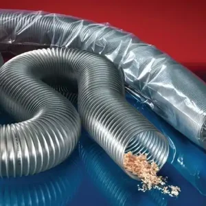 Zertifiziert Gebläseschl.TIMBERDUC® PUR 531 AS ID 300mm AD 309,00mm 4.5mm L.15m Rl. VE: 15 Meter