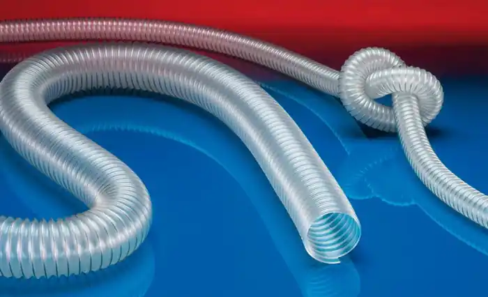 Begrenztes Angebot PU-Lebensmittelschlauch ID 150-152mm AD 158,00mm L.10m Wandst.4mm VE: 10 Meter