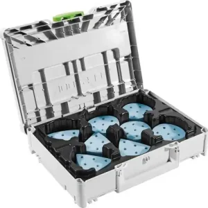 Festool Schleifmittel-Systainer³ SYS-STF D90/V93 GR-Set Granat Bestpreis