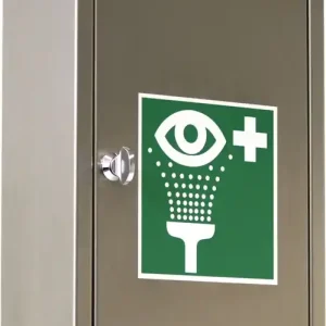 Augenspülschrank leer VA V4A inkl.Piktogramm z.Aufkleben B-SAFETY Sichere Zahlung