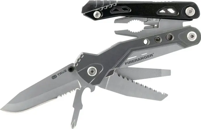 Notfalls-Überlebens-Multitool FIRERANGER L.geschl.108mm Klingen-L.70mm Rabatt