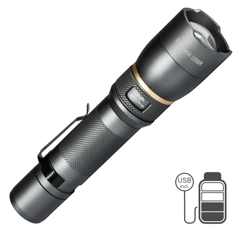 Günstig Taschenlampe - 1200LM IPX7