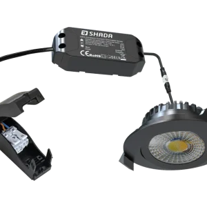 Ausverkauf Einbaustrahler - 6W 530lm 2700—1800K - dimmbar - Schwarz