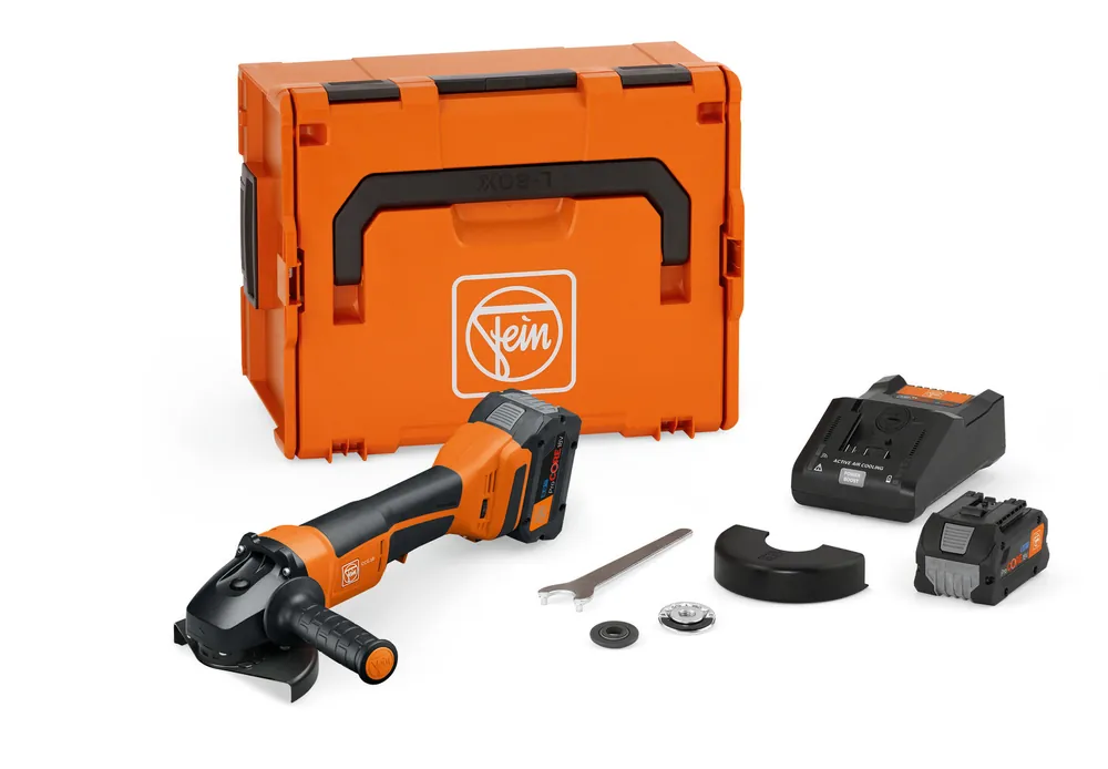 FEIN Akku-Winkelschleifer Ø 125 mm - CCG 18-125-12 PD-SEC AS Set ProCore Neue Ware