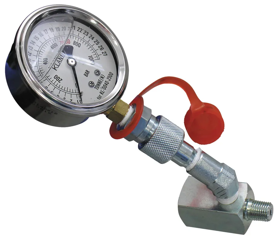 Neuheit Gedore Manometer für KL-0040-2500, 1/4" NPT
