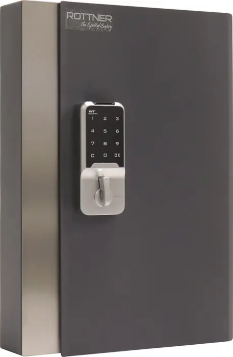 Heißes Angebot Schlüsselschrank Key Home 24 H385xB265xT60mm 1-türig o.Anz.Hak.24 ROTTNER