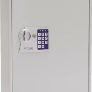 Schlüsselschrank S 50 H550xB380xT80mm 1-türig o.Anz.Hak.50 ROTTNER Mega-Angebot
