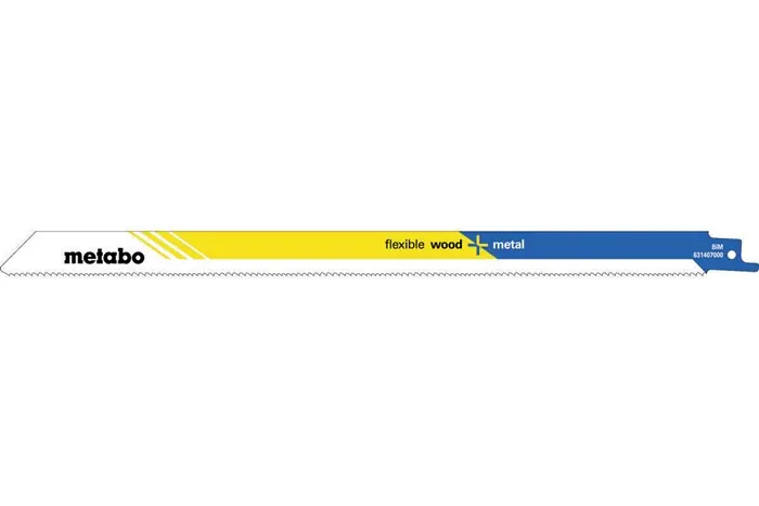 Letzte Chance Säbelsägeblätter flexible L.300mm Dicke 0,9mm Zahnteilung1,8-2,6mm BiMetall