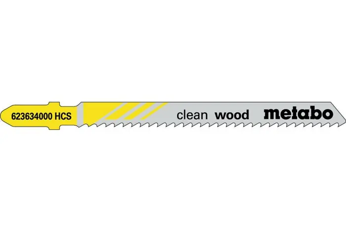 Stichsägeblätter clean wood Nutz-L.74mm Zahnt.2,5mm HCS Z. geschliffen 5St. Solange Der Vorrat Reicht