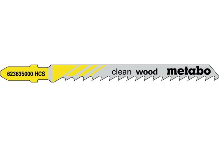 Stichsägeblätter clean wood Nutz-L.74mm Zahnteilung4mm HCS Z. geschliffen 5St. Begrenztes Angebot