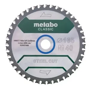 Kreissägeblatt steel cut classic D165x1,6/1,2xBohrung20mm Zähnezahl 40 FZFA/FZFA Super-Preis