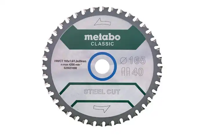 Kreissägeblatt steel cut classic D165x1,6/1,2xBohrung20mm Zähnezahl 40 FZFA/FZFA Super-Preis