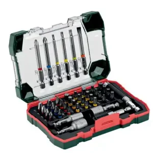 Werkzeugset 43teilig Bits/Nüsse/Bithalter METABO Nur Heute