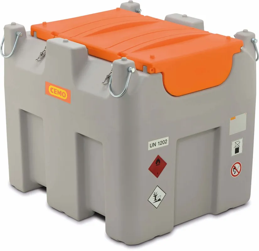 CEMO CAS DT MOBIL Easy Dieseltank Basic - 980l ohne Akku und Ladegerät Direkt Vom Hersteller