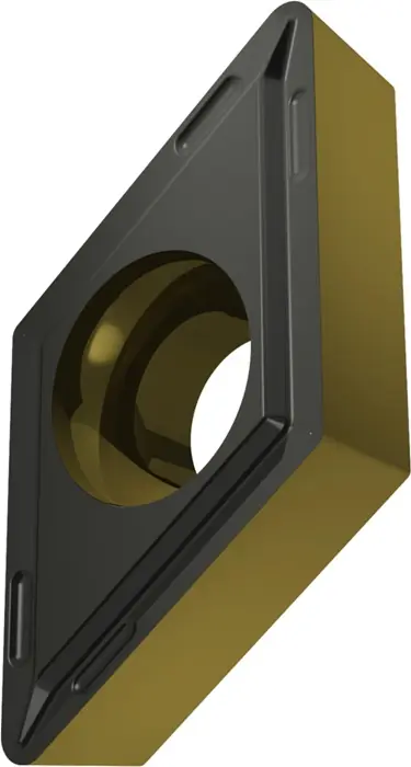 Jetzt Bestellen Drehwendeschneidplatte ISO DCMT 11T308E-FF2:T9415 D. 4,4mm MT-CVD beschichtet VE: 10 Stück