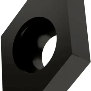 Drehwendeschneidplatte ISO DCMW 11T304:T5315 D.4,4mm MT-CVD beschichtet Schwarz VE: 10 Stück Kracherpreis