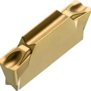 Garantierte Lieferung Drehwendeschneidplatte ISO LCMF 031604-CM:T8330 Breite 3mm PVD beschichtet Gold VE: 10 Stück