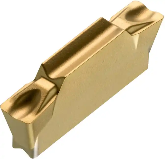 Garantierte Lieferung Drehwendeschneidplatte ISO LCMF 031604-CM:T8330 Breite 3mm PVD beschichtet Gold VE: 10 Stück