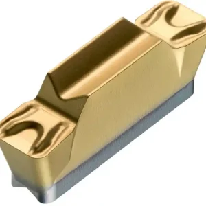 Drehwendeschneidplatte ISO LCMF 041604-F:T8330 Tiefe 3mm PVD beschichtet Gold VE: 10 Stück Schnäppchen